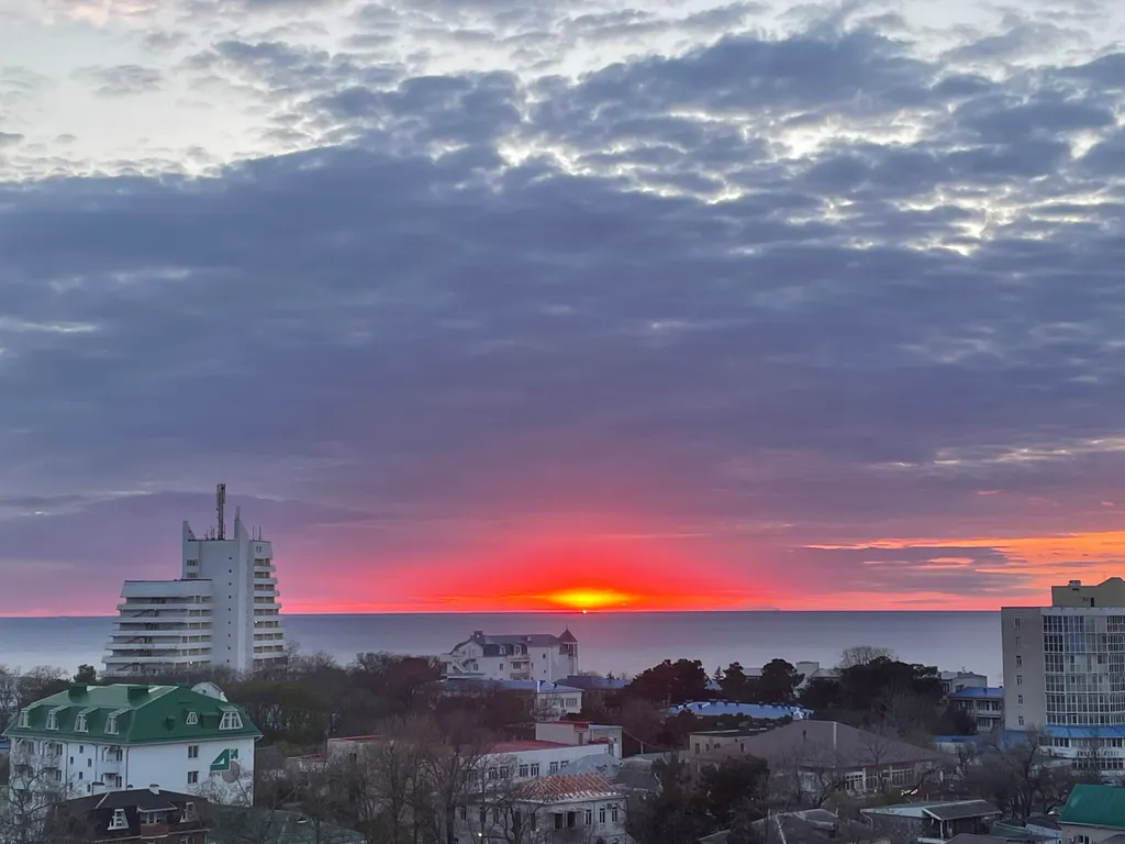 Квартира Квартира Отличная студия с прекрасным видом на море — Анапа