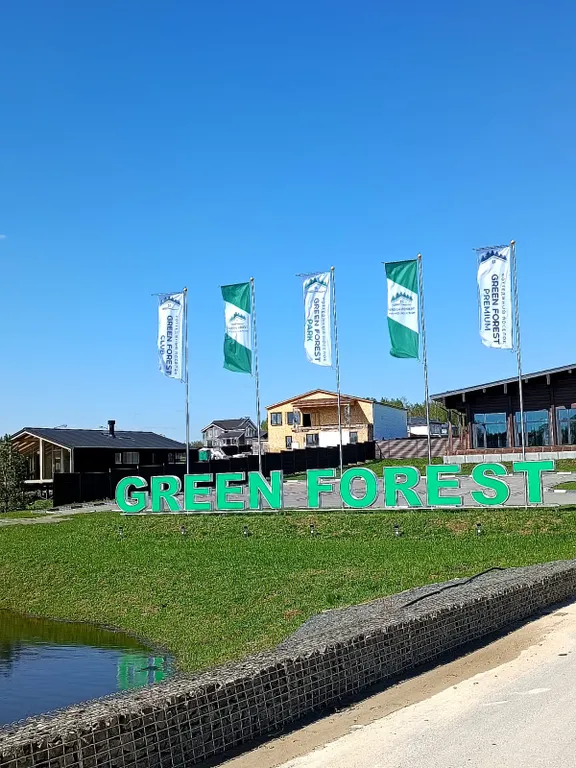 Коттедж Дом с панорамными окнами и печью для семейного отдыха, отдыха с детьми — Семеновское