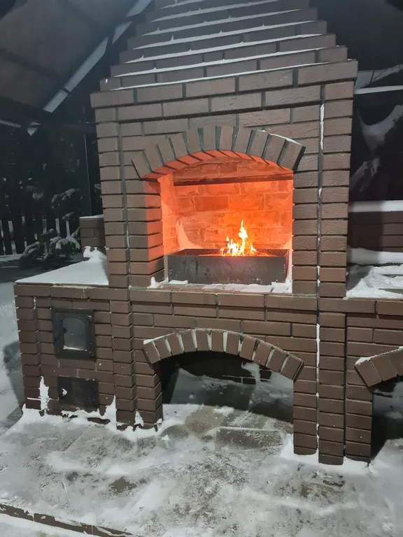 Дом с баней и чаном