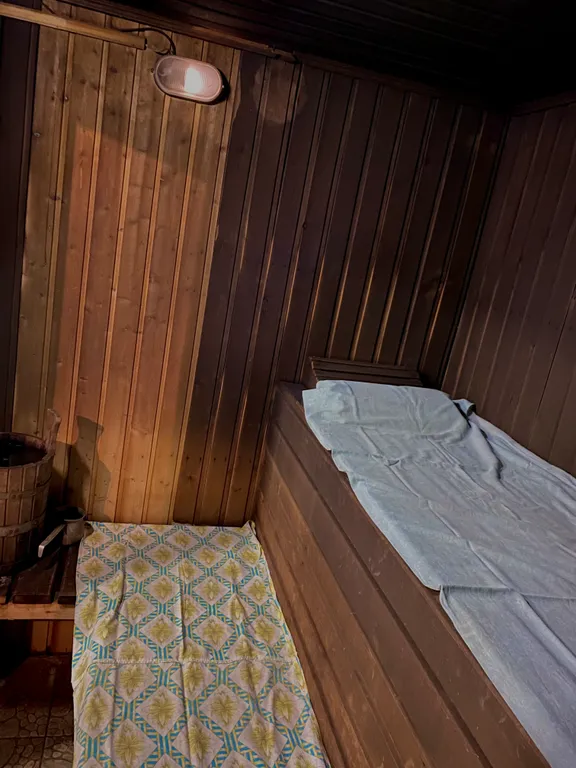 Уютный дом для семейного отдыха с баней и детской площадкой