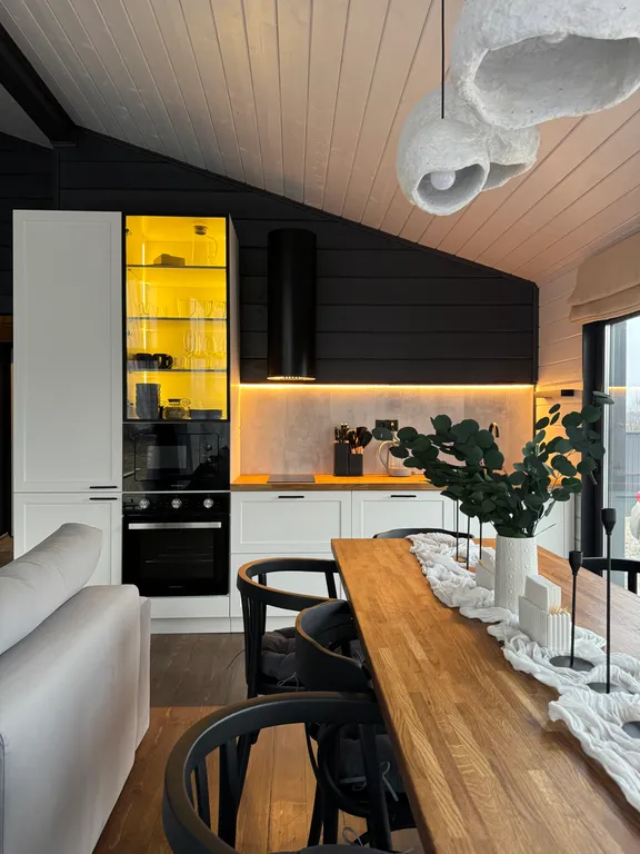 Уютный дом с чаном и баней