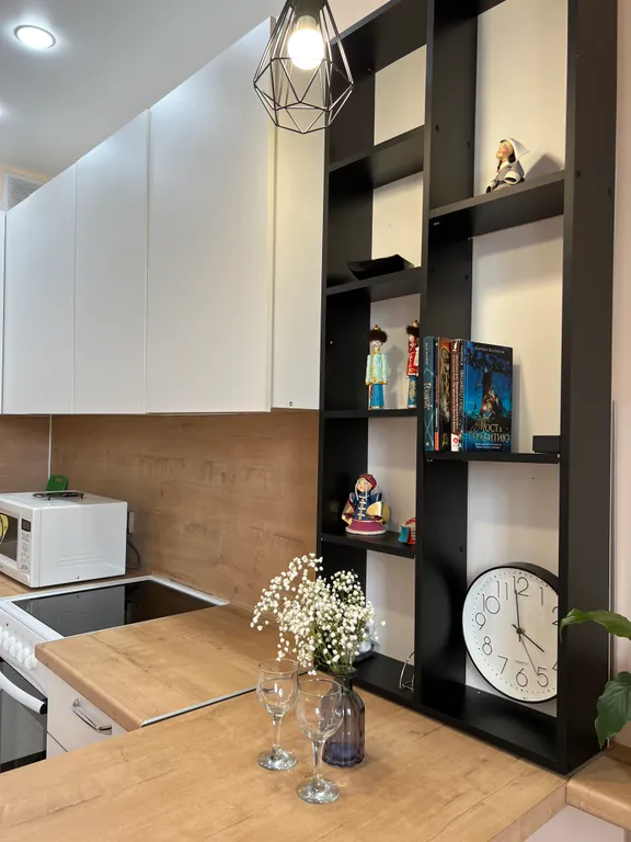 Просторная однокомнатная квартира в центре, не берем оплату за финальную уборку