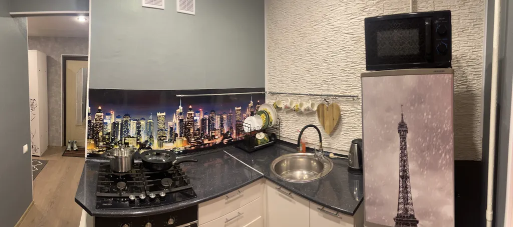 Яркая и уютная квартира в спальном районе