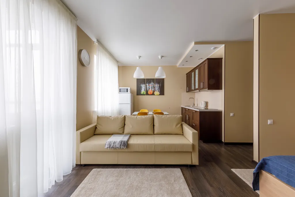 Студия с видом на реку