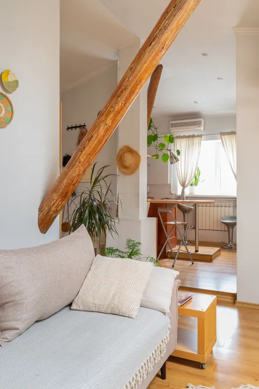 Квартира Квартира Просторная мансарда в самом центре — Москва