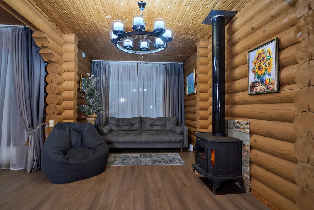 Дом с баней, хамамом, караоке и теплым уличным бассейном