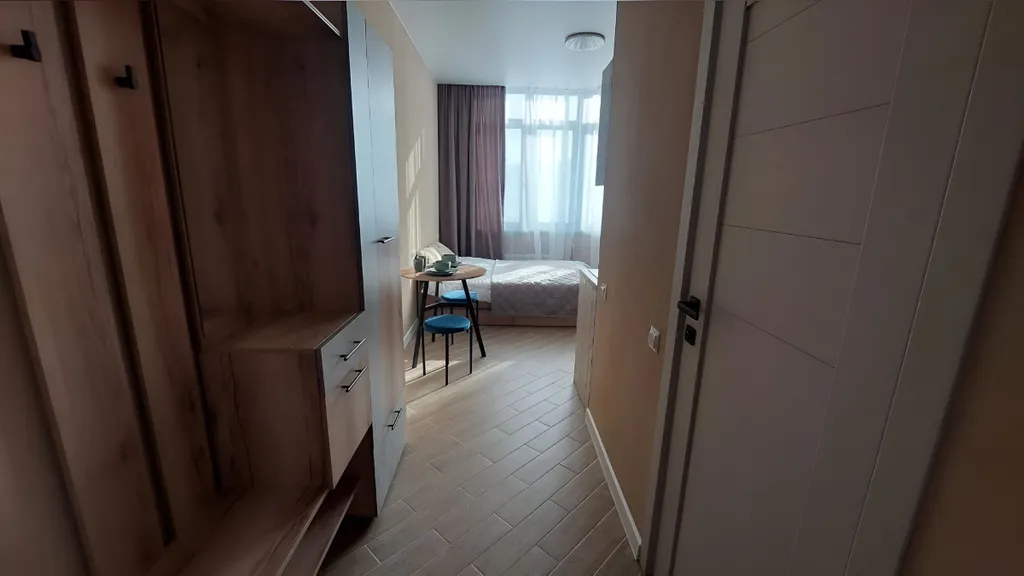 Квартира-студия для 2-х гостей в центре Шерегеша