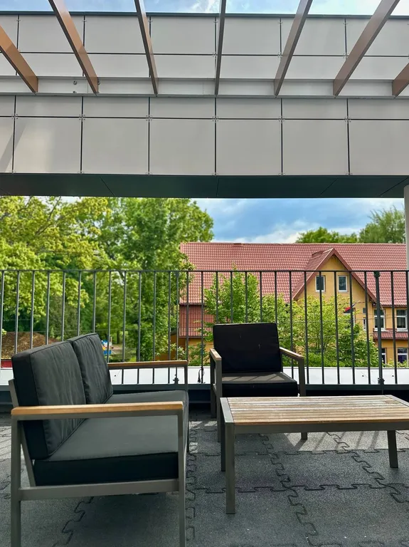 Новый апартамент с террасой в центре Светлогорска