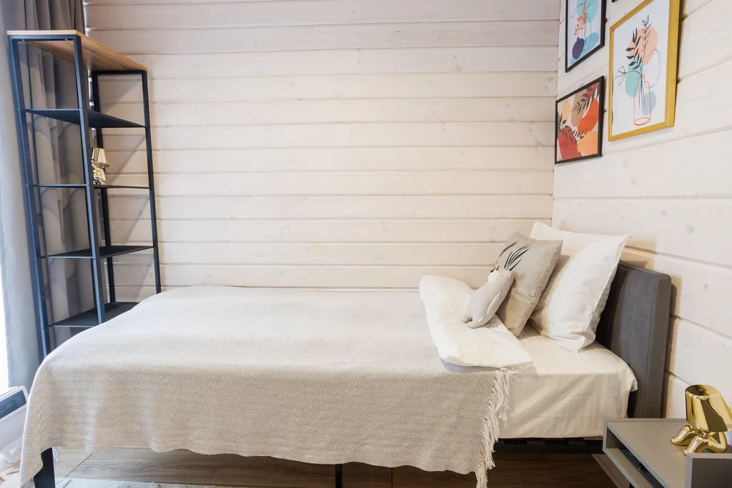 Уютный дом для отдыха на природе с просторной сауной