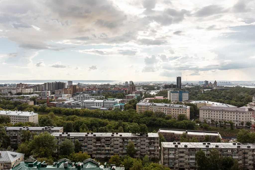 Квартира Квартира 2 комнатная в Центре с видом на город — Казань
