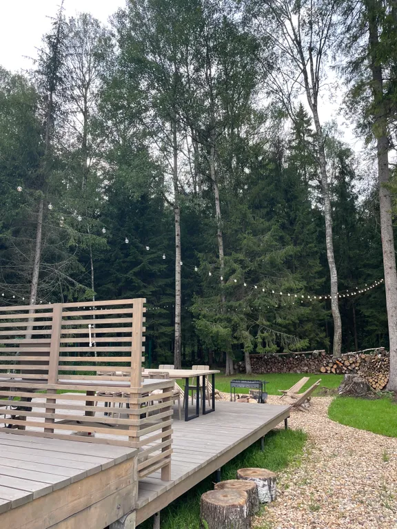 Балийский домик №2 с собственным выходом в лес