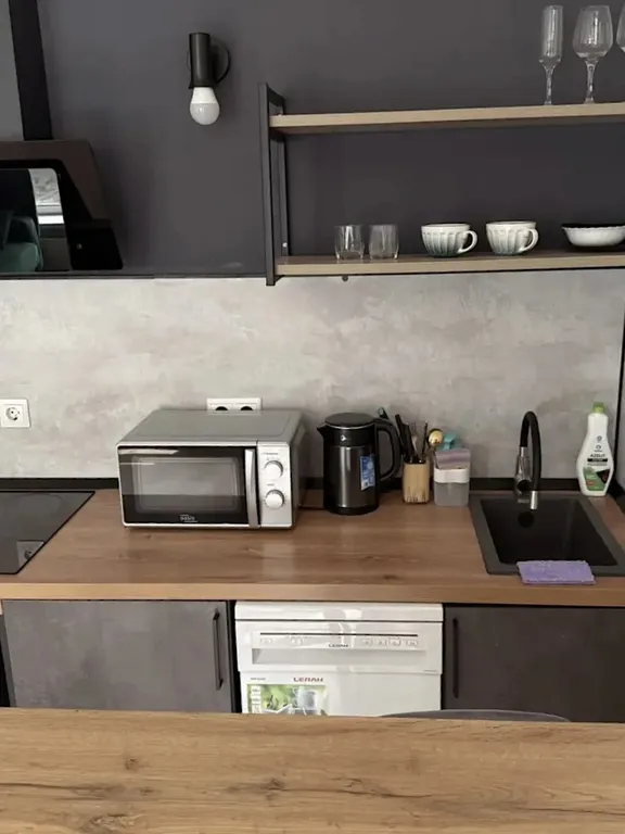 Современная квартира-студия в стиле Minimal Loft в жилом комплексе