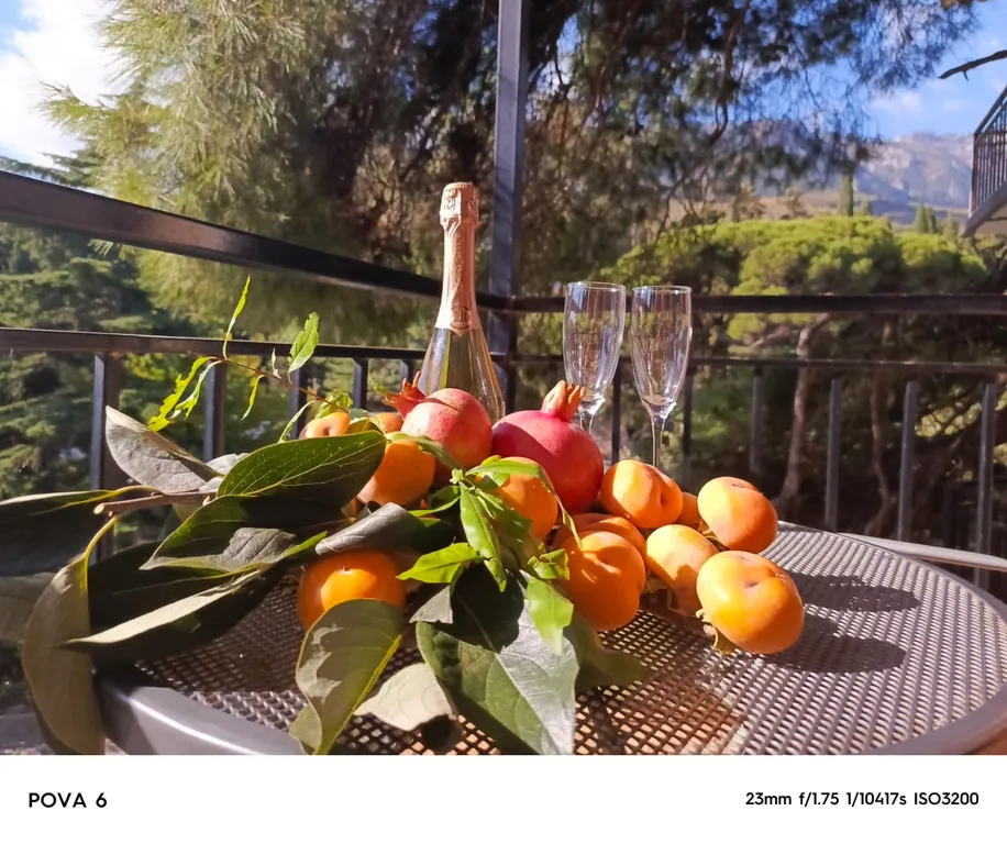 Студия с балконом и панорамными окнами