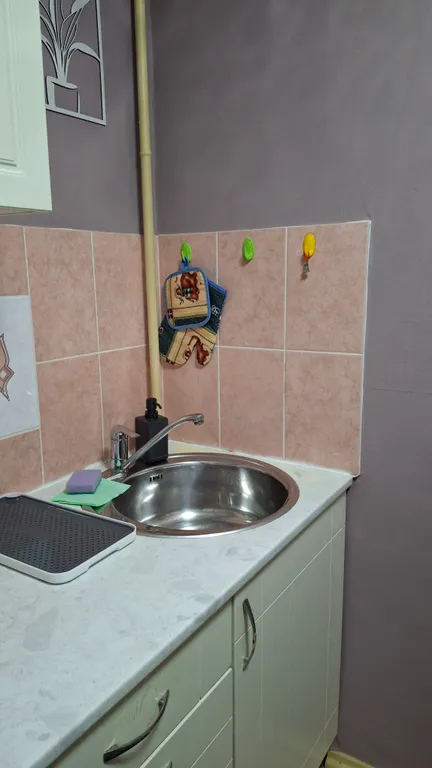 Квартира- студия, есть всё необходимое