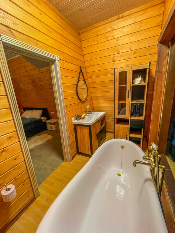 А-Дом с видом на горы по дороге на озеро Рица