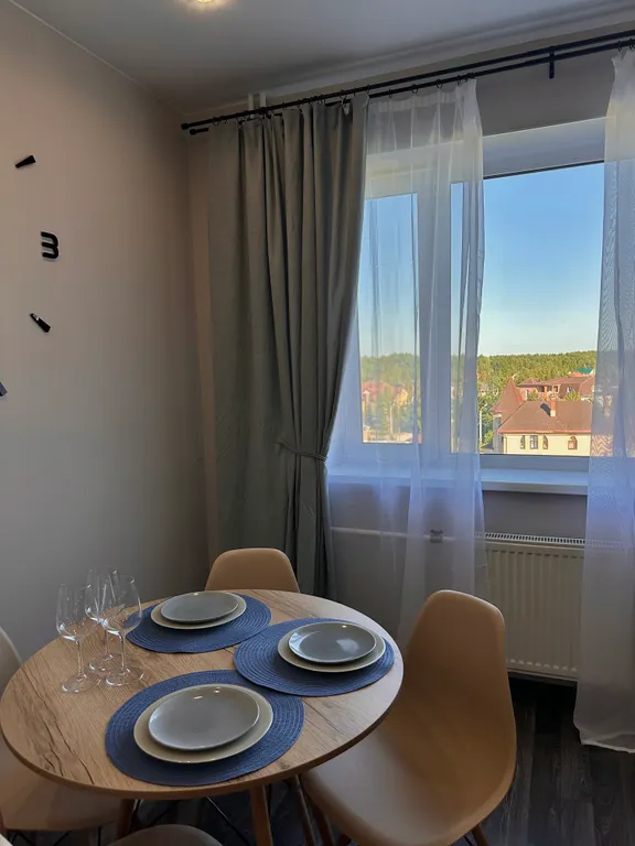 Квартира Однокомнатные Апартаменты с видом на лес — Кириши