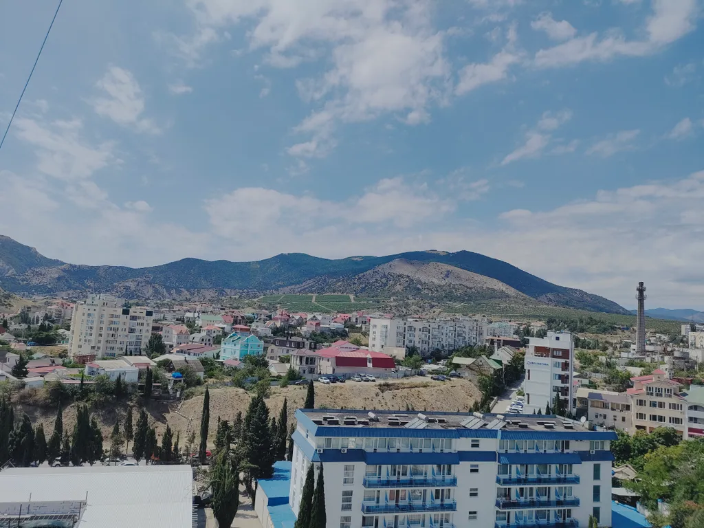 Квартира с красивым видом на море и горы