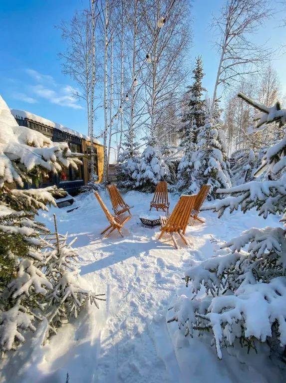 Коттедж Коттедж Частная усадьба №3 с баней и чаном — Петровское