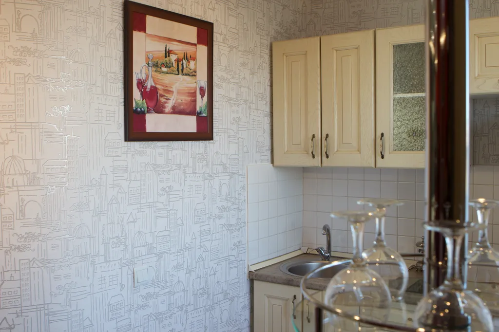 Квартира с джакузи и панорамным видом на Енисей