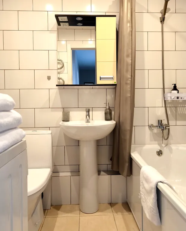 Современная квартира с видом на город Код комфорта