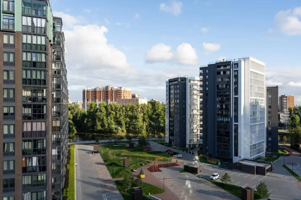 Квартира Квартира Апартамент на реке Охта — Санкт-Петербург