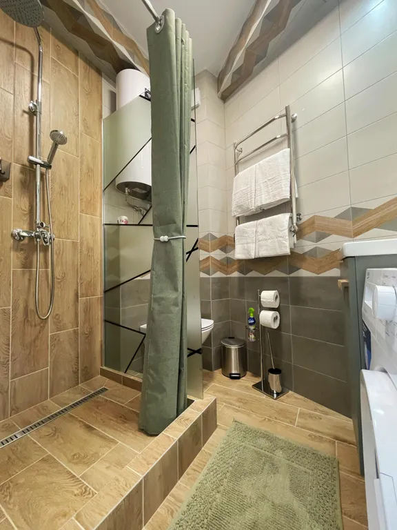 Апартаменты с террасой 60 м2 собственным бассейном, 3 минуты до пляжа