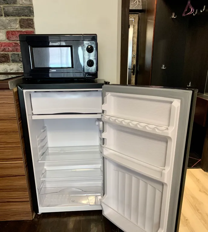 Студия для двоих с кондиционером с прекрасным видом на город