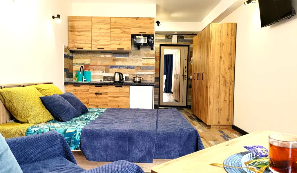 Квартира Квартира Отдых в уютной студии с видом на море — Севастополь