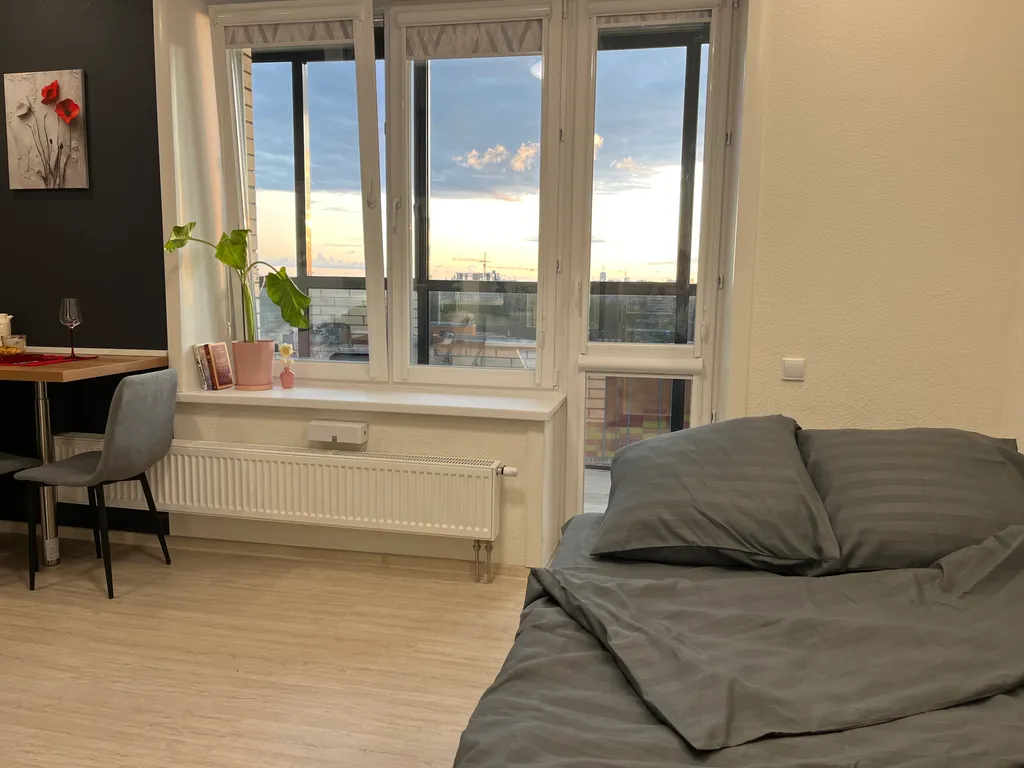 Студия с видом на реку