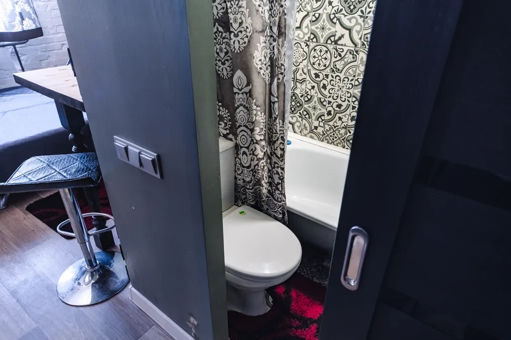 Атмосферная комната-студия возле набережной