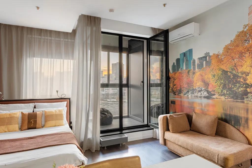 Квартира Квартира Студия Loft рядом с ТЦ Авиапарк — Москва