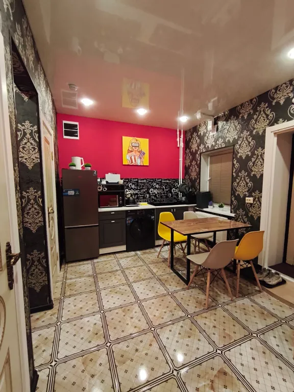 Квартира с террасой, грилем в 800 метрах от Замкового моста