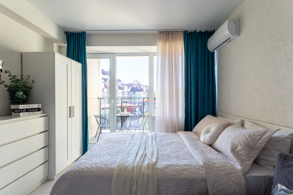 Уютная студия Каравелла 23 с балконом у моря