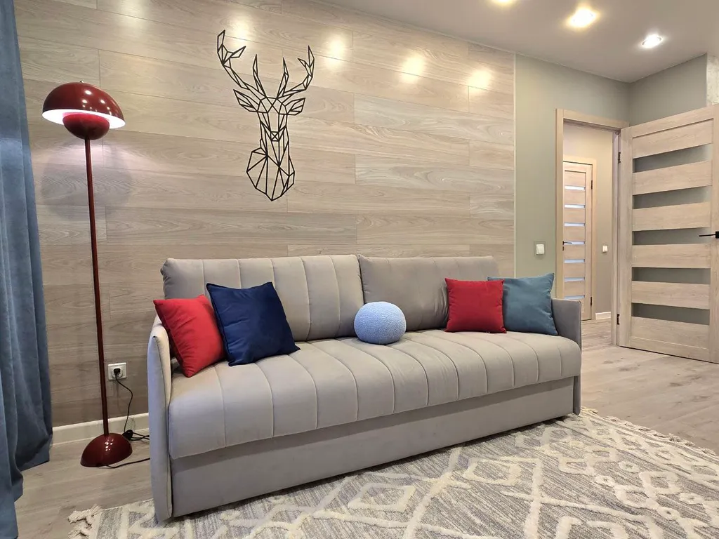 Дизайнерская квартира с панорамным балконом