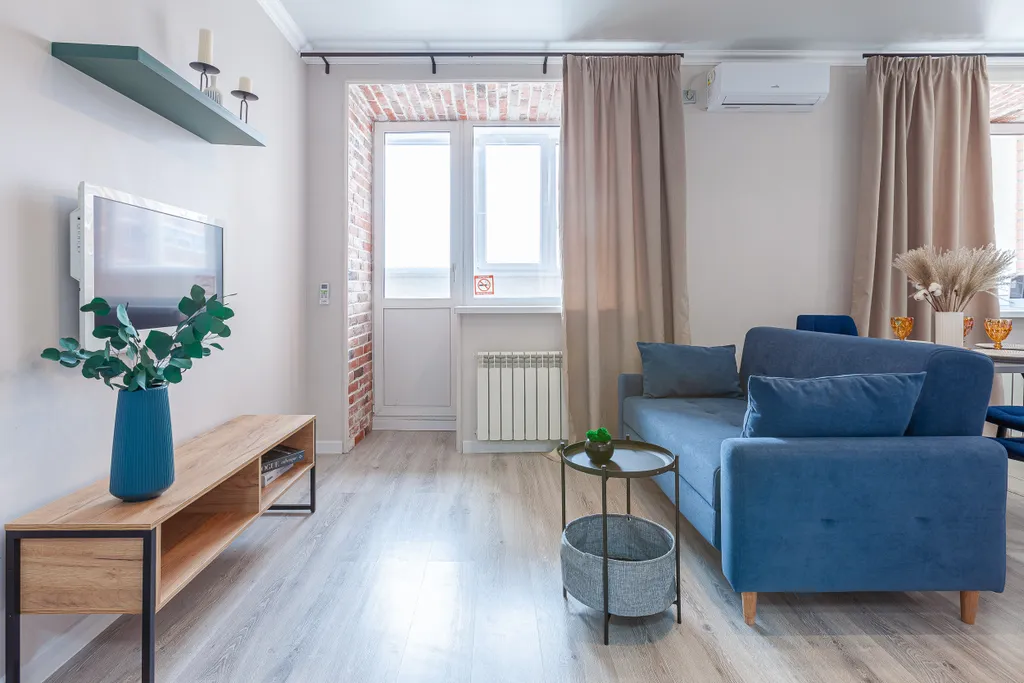 Квартира Квартира Современная студия рядом с Волгой — Самара