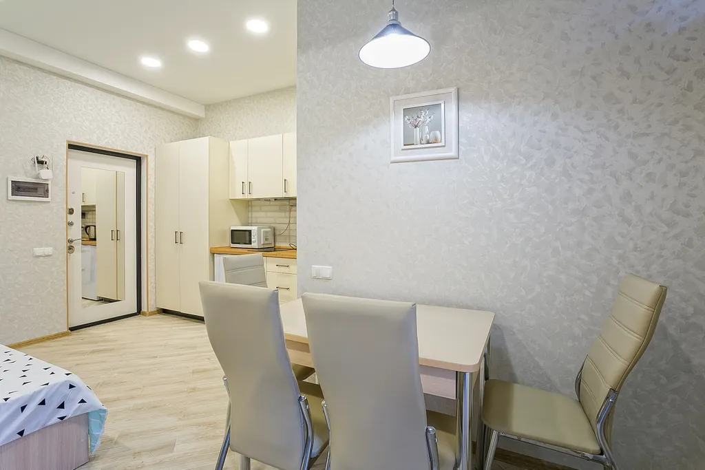 Квартира-студия на двоих с балконом в Симеизе на Баранова