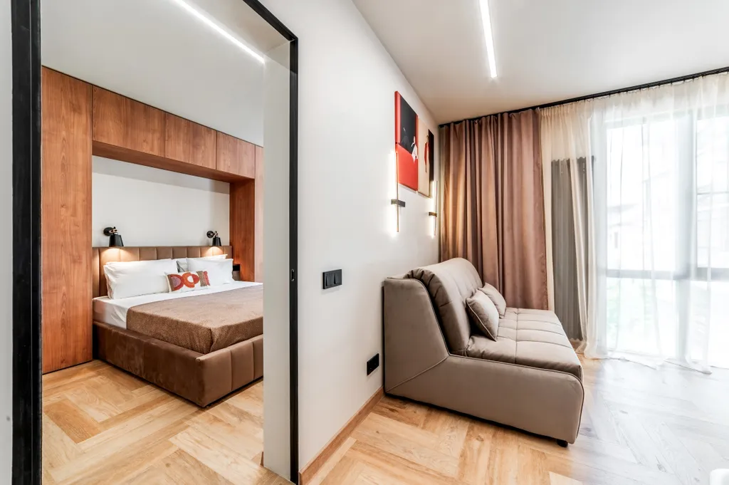 Квартира с дизайнерским ремонтом в сердце Олимп.парка