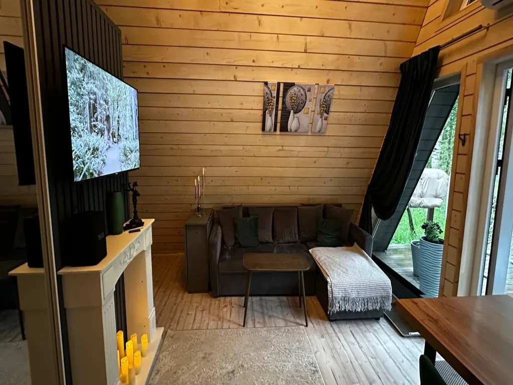 Шале в лесу в Подмосковье