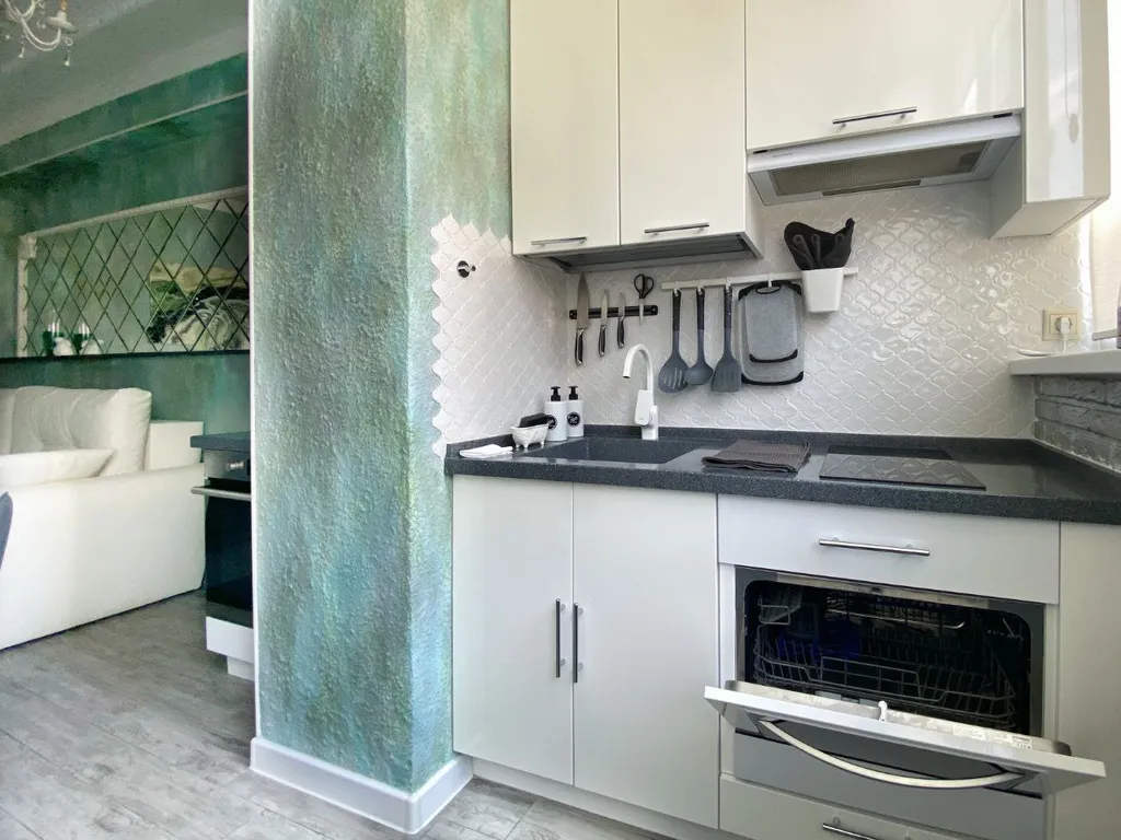 Апартамент с камином и вкусным кофе