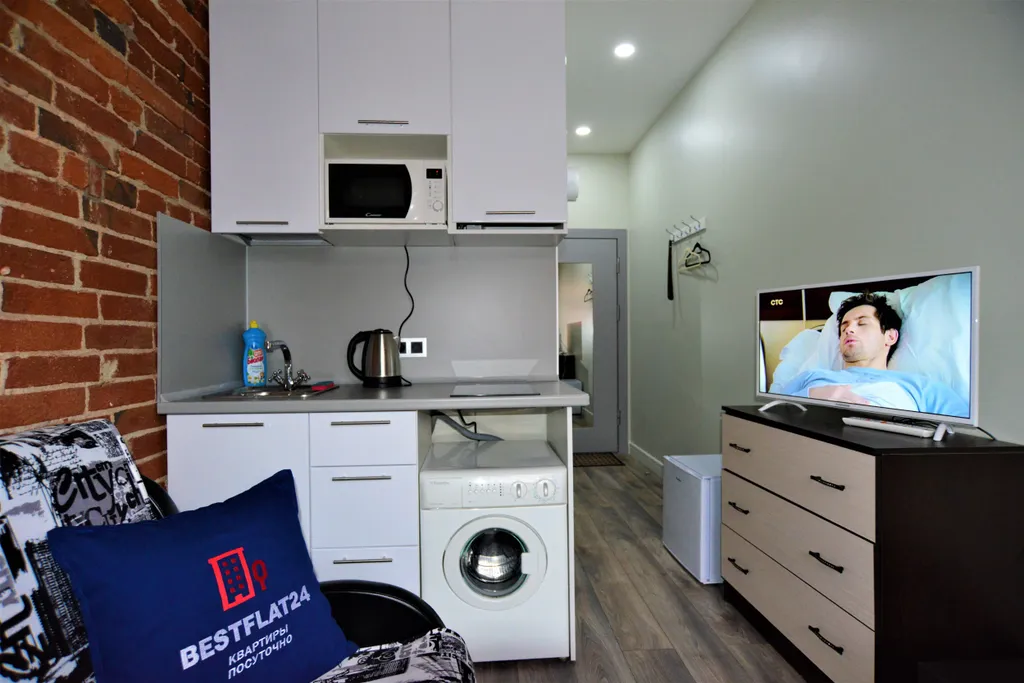 Квартира Квартира Студия в Loft-style у метро Бауманская — Москва