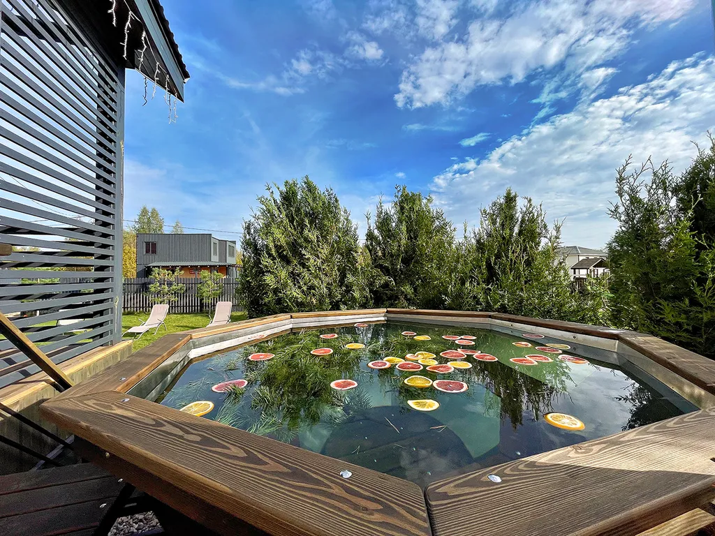 Дом с сауной и банным чаном рядом с озером Плещеево