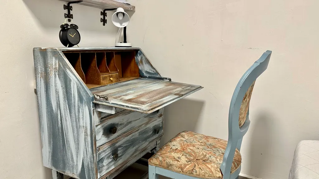 Винтажная квартира с отдельным входом и с большой зоной для барбекю