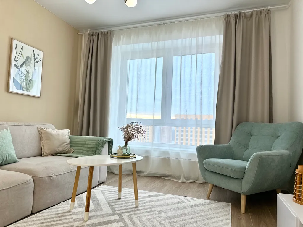 Светлая просторная квартира