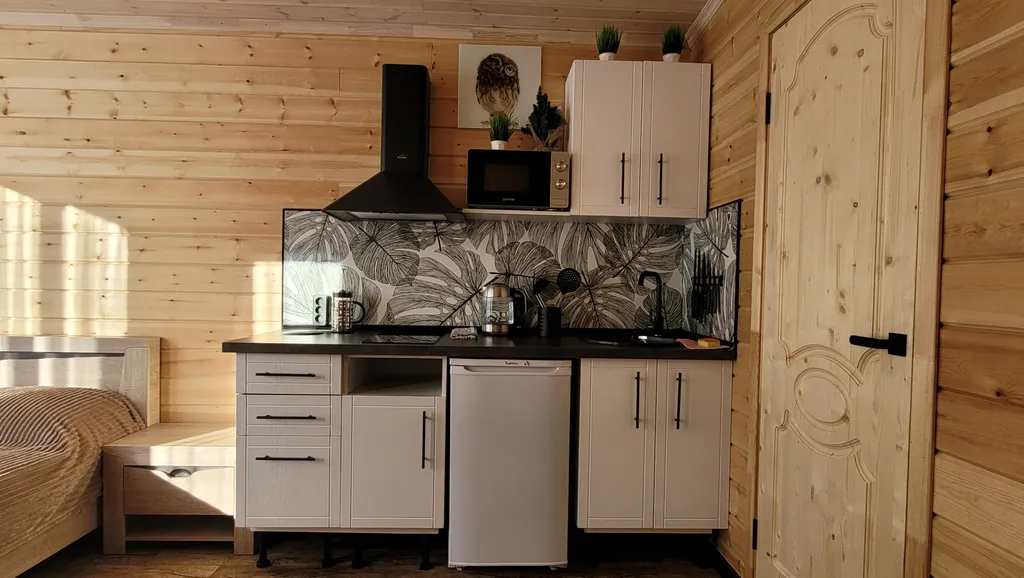 Коттедж Студия для двоих, часть дома с отдельным входом — Шерегеш