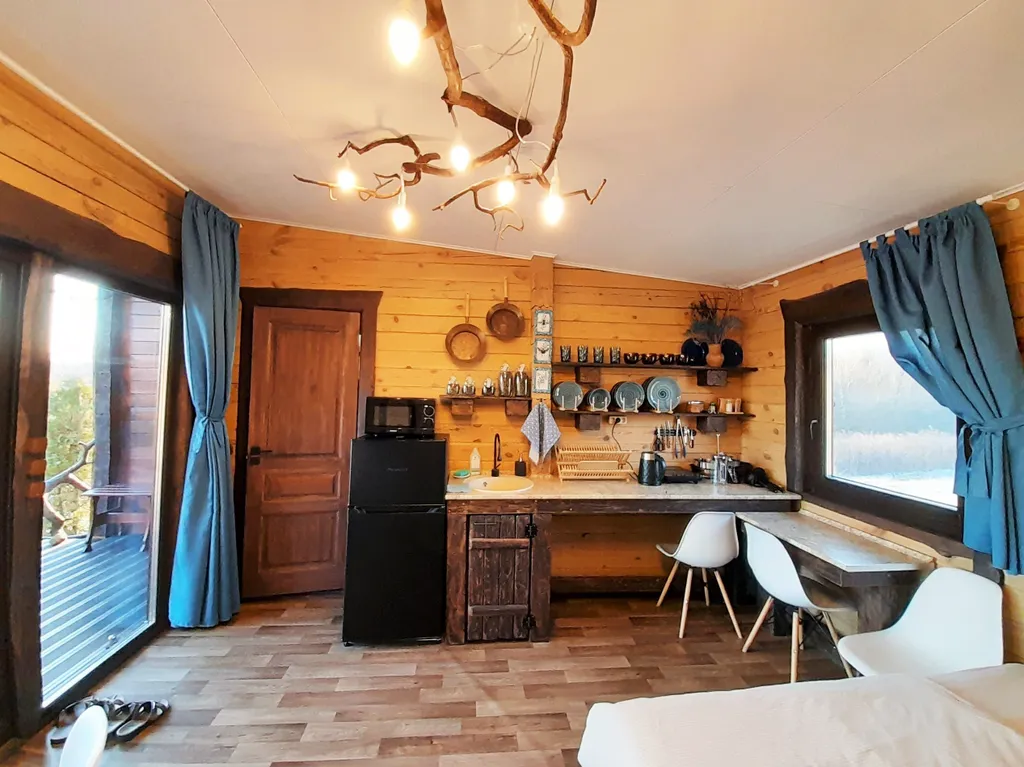 Коттедж Теплый деревянный дом у воды — аренда посуточно в Жуков