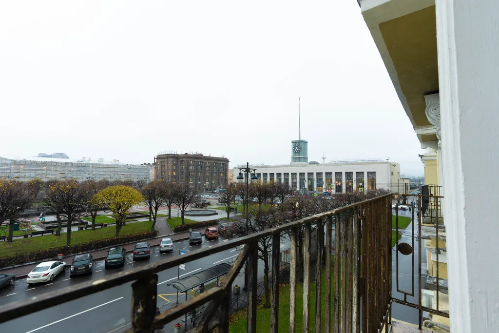 Квартира Уютная квартира с видом на поющие фонтаны — Санкт-Петербург