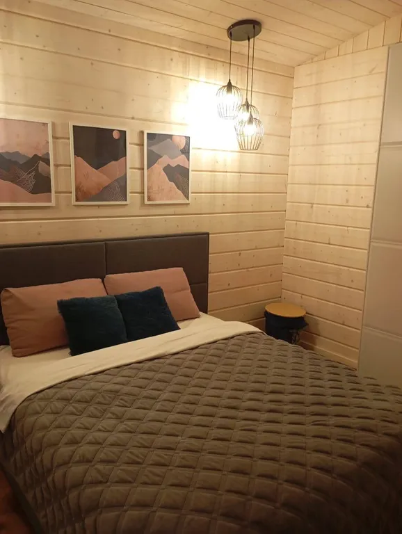 Современный дом из бруса с Русской Баней