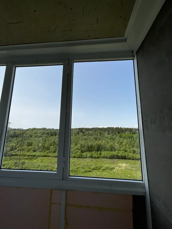 Новая студия с видом на парк