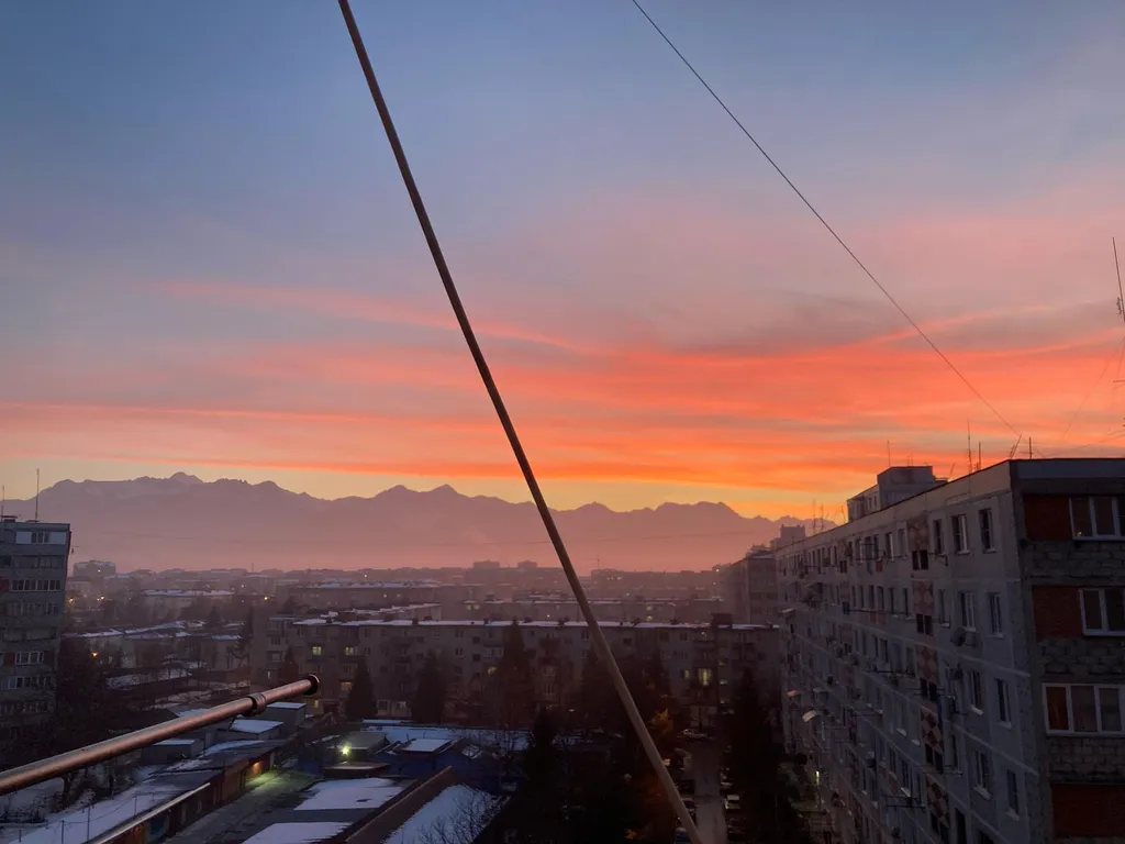 Квартира с прекрасным видом на горы