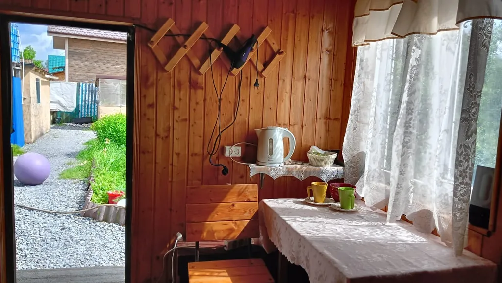 Уютный домик с русской баней и чаном